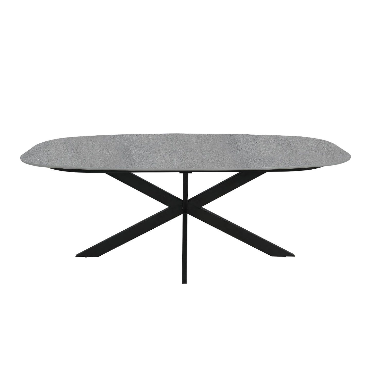Kitchen Table Chase | size: Length: 100cm, Width: 200cm, Height: 76cm | color: Gray | image: 1 | variant: 1017870