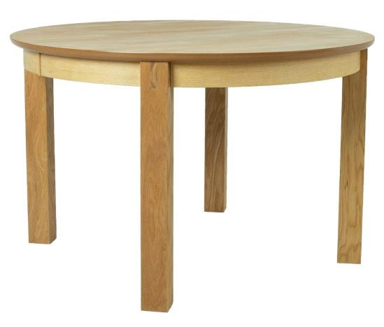 Kitchen Table Chicago | size: Length: 120cm, Width: 160cm, Height: 75cm, Diameter: 120cm | color: Oak | image: 1 | variant: 1011298