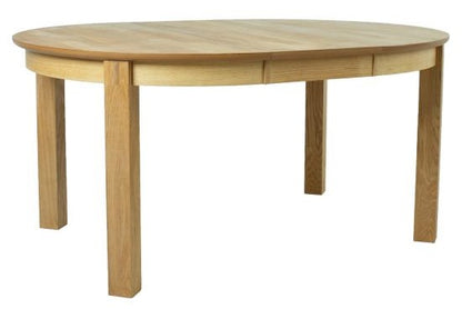 Kitchen Table Chicago | size: Length: 120cm, Width: 160cm, Height: 75cm, Diameter: 120cm | color: Oak | image: 3 | variant: 1011298