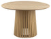 Kitchen Table Christo | size: Length: 120cm, Width: 120cm, Height: 75cm, Diameter: 120cm | color: Oak | image: 1 | variant: 1006478