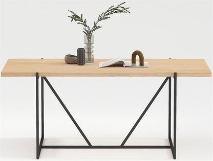 Kitchen Table Cindy 1 | size: Length: 90cm, Width: 180cm, Height: 75cm | color: Oak | image: 2 | variant: 1017622