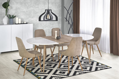 Kitchen Table Cleveland | size: Length: 100cm, Width: 200cm, Height: 75cm | color: White | image: 3 | variant: 1003215
