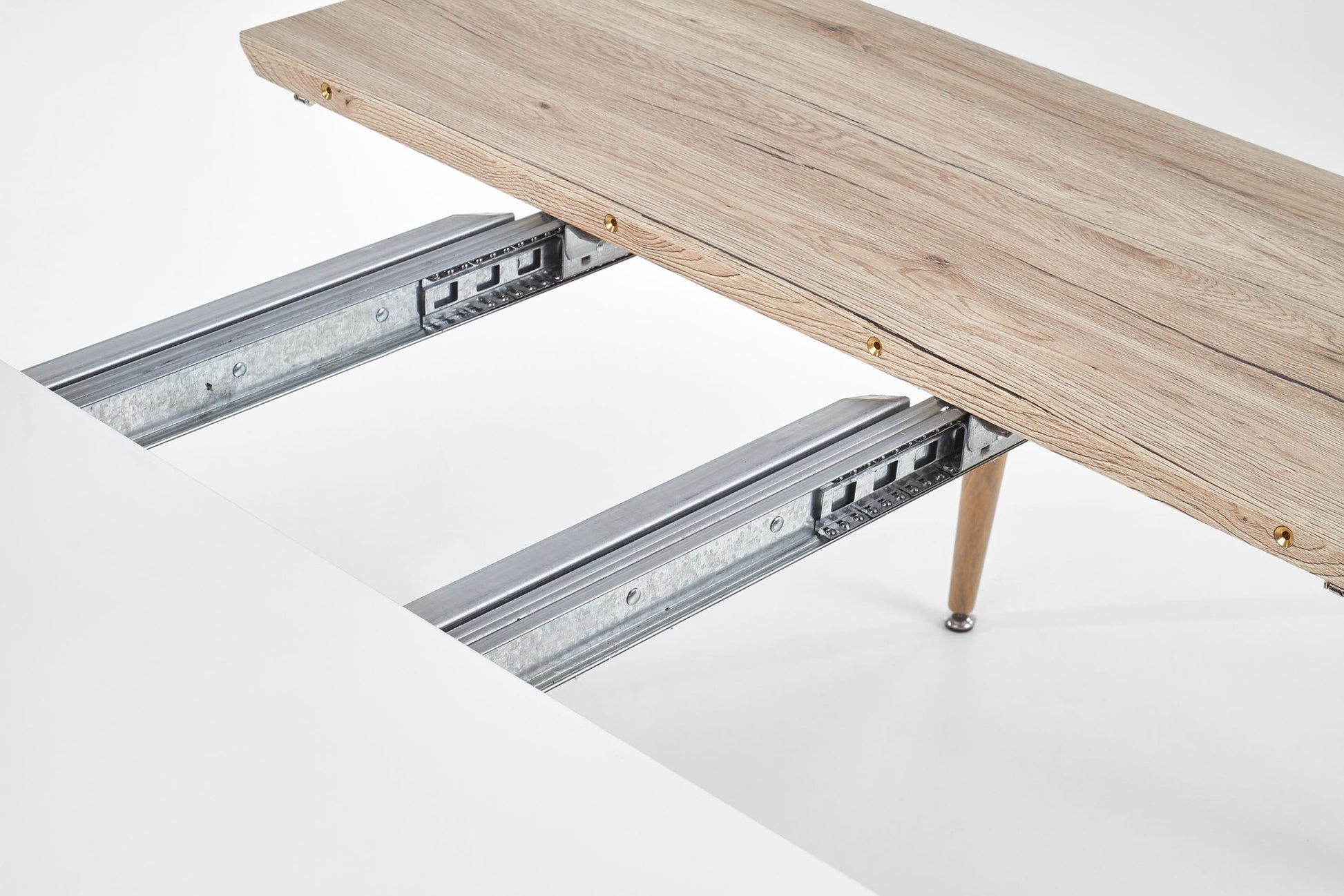 Kitchen Table Cleveland | size: Length: 100cm, Width: 200cm, Height: 75cm | color: White | image: 5 | variant: 1003215