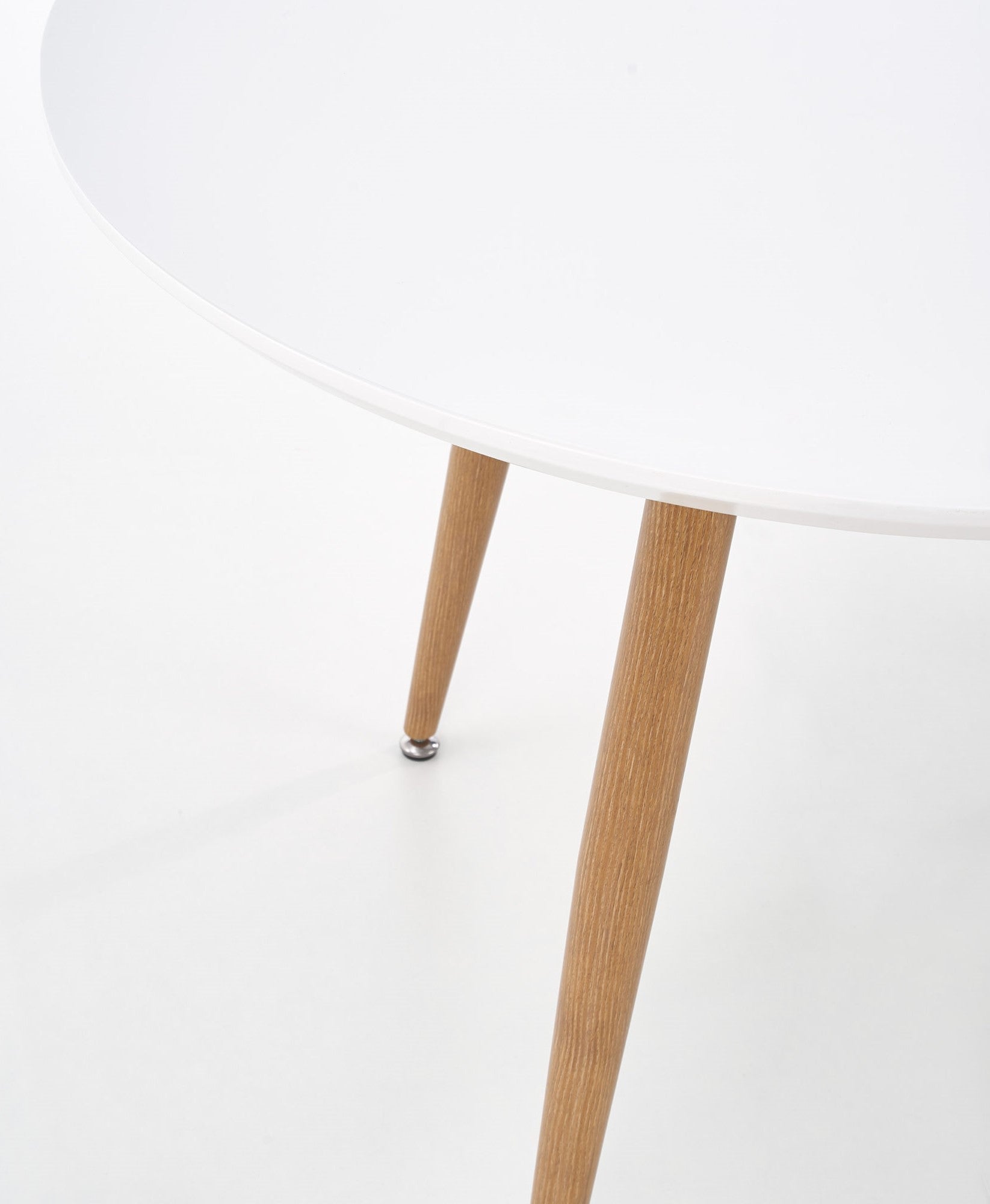 Kitchen Table Cleveland | size: Length: 100cm, Width: 200cm, Height: 75cm | color: White/Oak | image: 4 | variant: 1003216