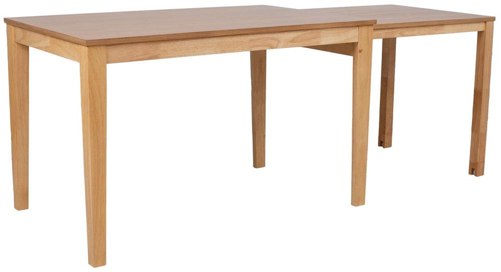 Kitchen Table Cooper | size: Length: 75cm, Width: 195cm, Height: 75cm | color: Oak | image: 2 | variant: 1016772
