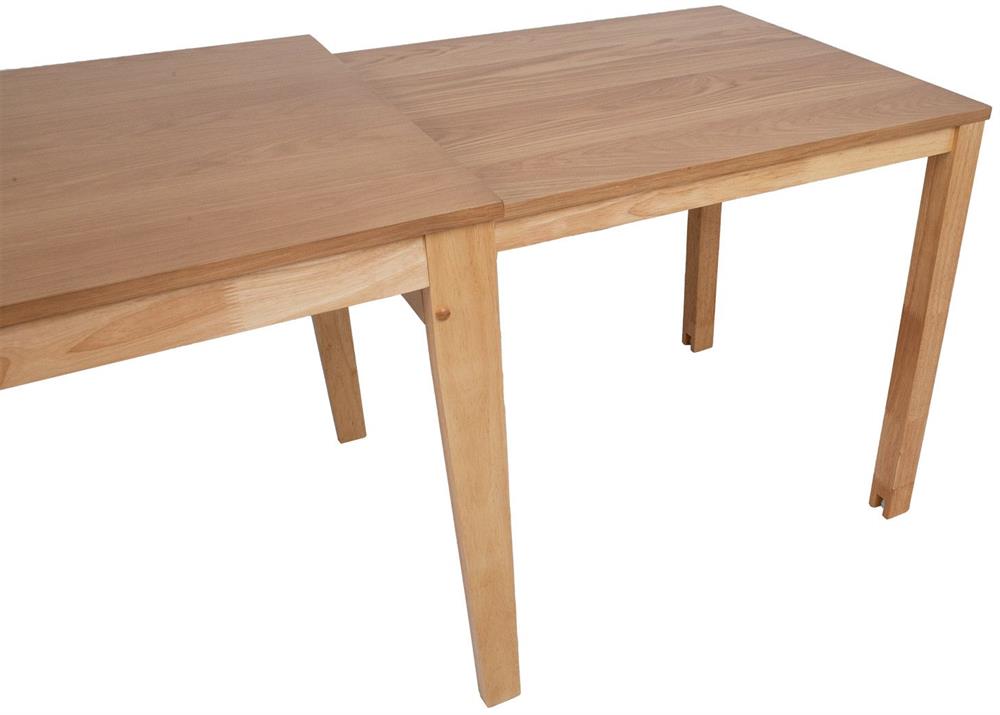 Kitchen Table Cooper | size: Length: 75cm, Width: 195cm, Height: 75cm | color: Oak | image: 5 | variant: 1016772