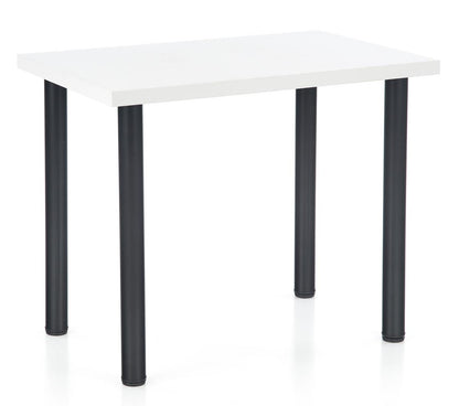 Kitchen Table Dakar | size: Length: 60cm, Width: 90cm, Height: 75cm | color: White/Black | image: 1 | variant: 1003224