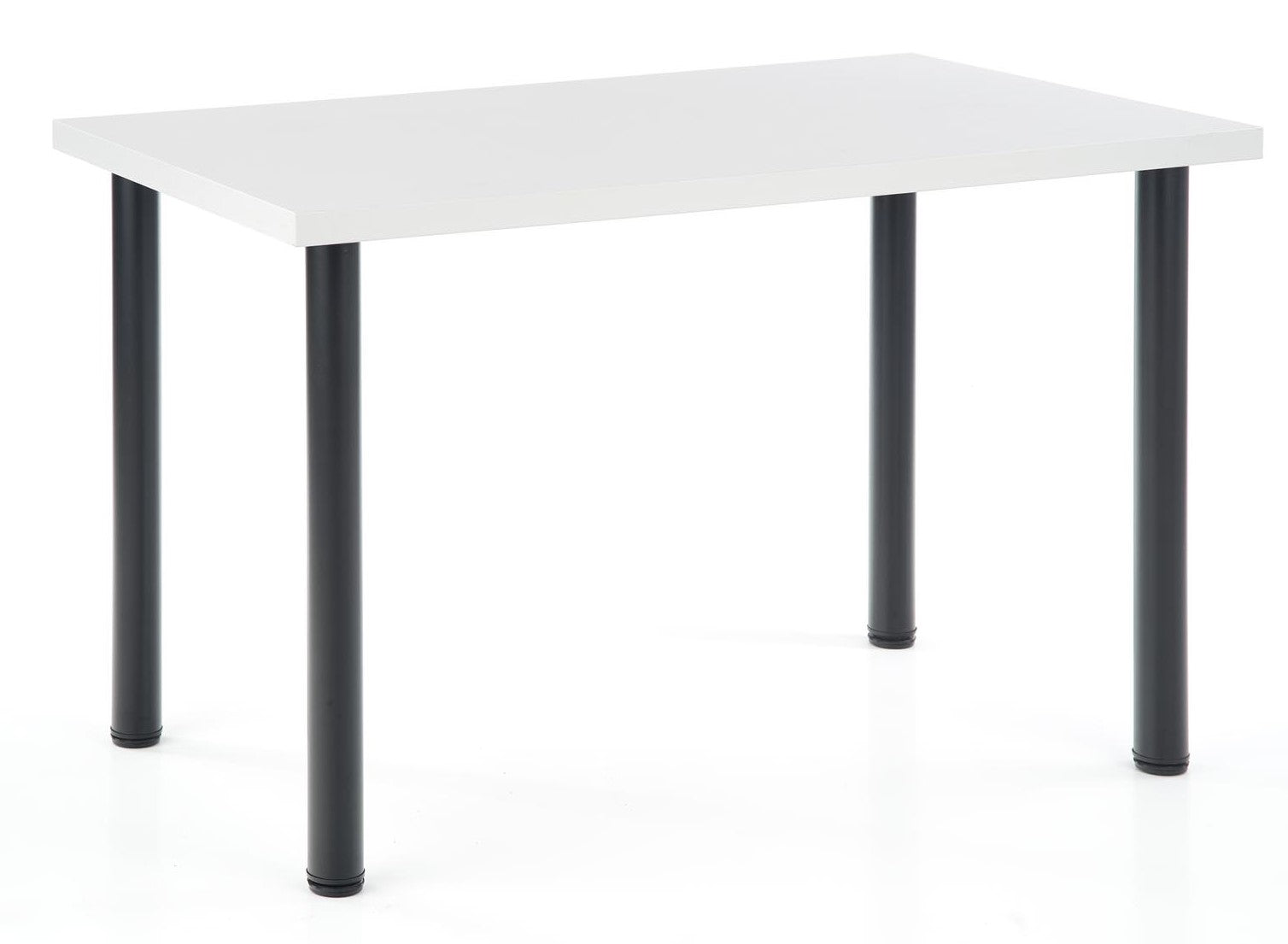 Kitchen Table Dakar | size: Length: 68cm, Width: 120cm, Height: 75cm | color: White/Black | image: 1 | variant: 1003228