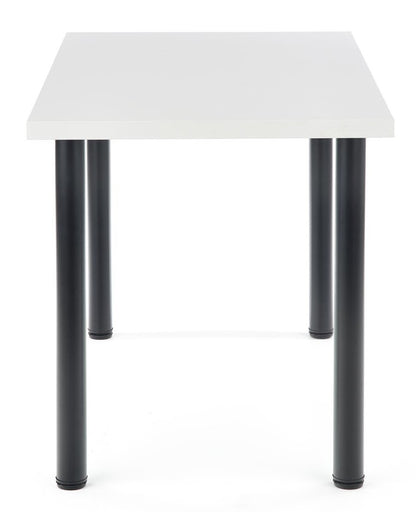 Kitchen Table Dakar | size: Length: 68cm, Width: 120cm, Height: 75cm | color: White/Black | image: 2 | variant: 1003228