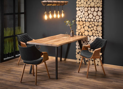 Kitchen Table Dickson | size: Length: 80cm, Width: 180cm, Height: 75cm | color: Oak | image: 2 | variant: 1016880