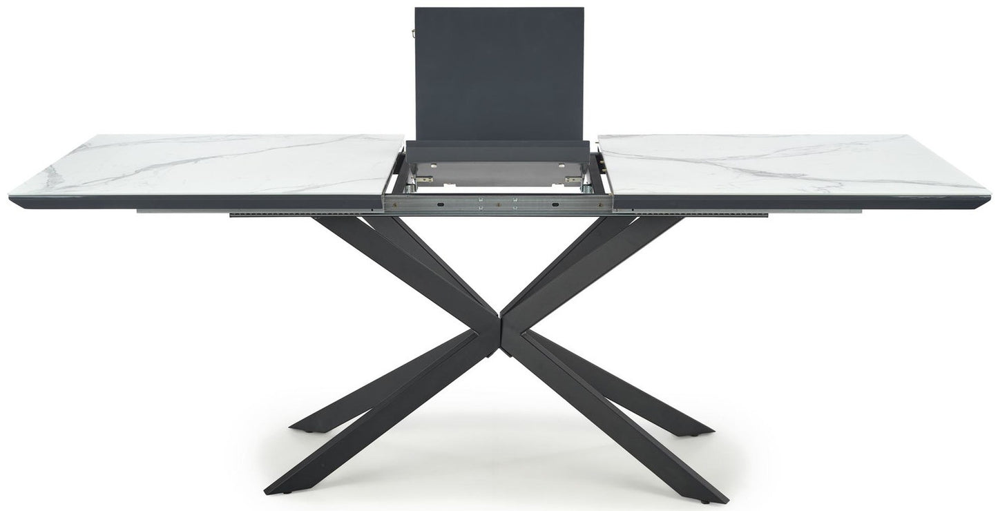 Kitchen Table Diesel | size: Length: 90cm, Width: 200cm, Height: 76cm | color: White/Black | image: 6 | variant: 1016881