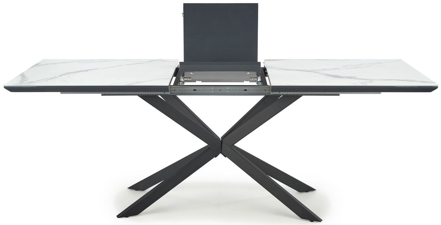 Kitchen Table Diesel | size: Length: 90cm, Width: 200cm, Height: 76cm | color: White/Black | image: 6 | variant: 1016881