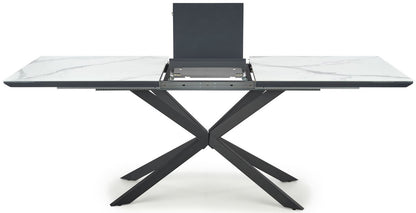 Kitchen Table Diesel | size: Length: 90cm, Width: 200cm, Height: 76cm | color: White/Black | image: 6 | variant: 1016881