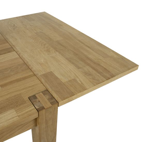 Kitchen Table Drammen | size: Length: 90cm, Width: 120cm, Height: 76cm | color: Oak | image: 7 | variant: 1005079