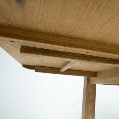 Kitchen Table Drammen | size: Length: 90cm, Width: 90cm, Height: 76cm | color: Oak | image: 5 | variant: 1005077