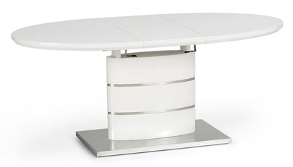 Kitchen Table East Baltimore | size: Length: 90cm, Width: 180cm, Height: 76cm | color: White | image: 1 | variant: 1006858
