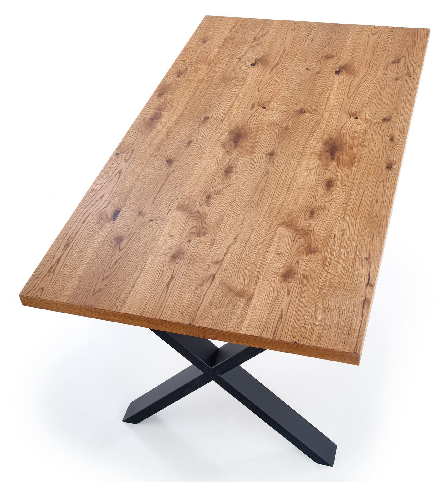 Kitchen Table East Bombay | size: Length: 90cm, Width: 250cm, Height: 76cm | color: Black/Oak | image: 7 | variant: 1006868