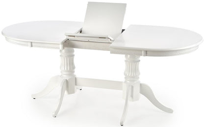 Kitchen Table East Brazilia | size: Length: 90cm, Width: 190cm, Height: 77cm | color: White | image: 3 | variant: 1006837
