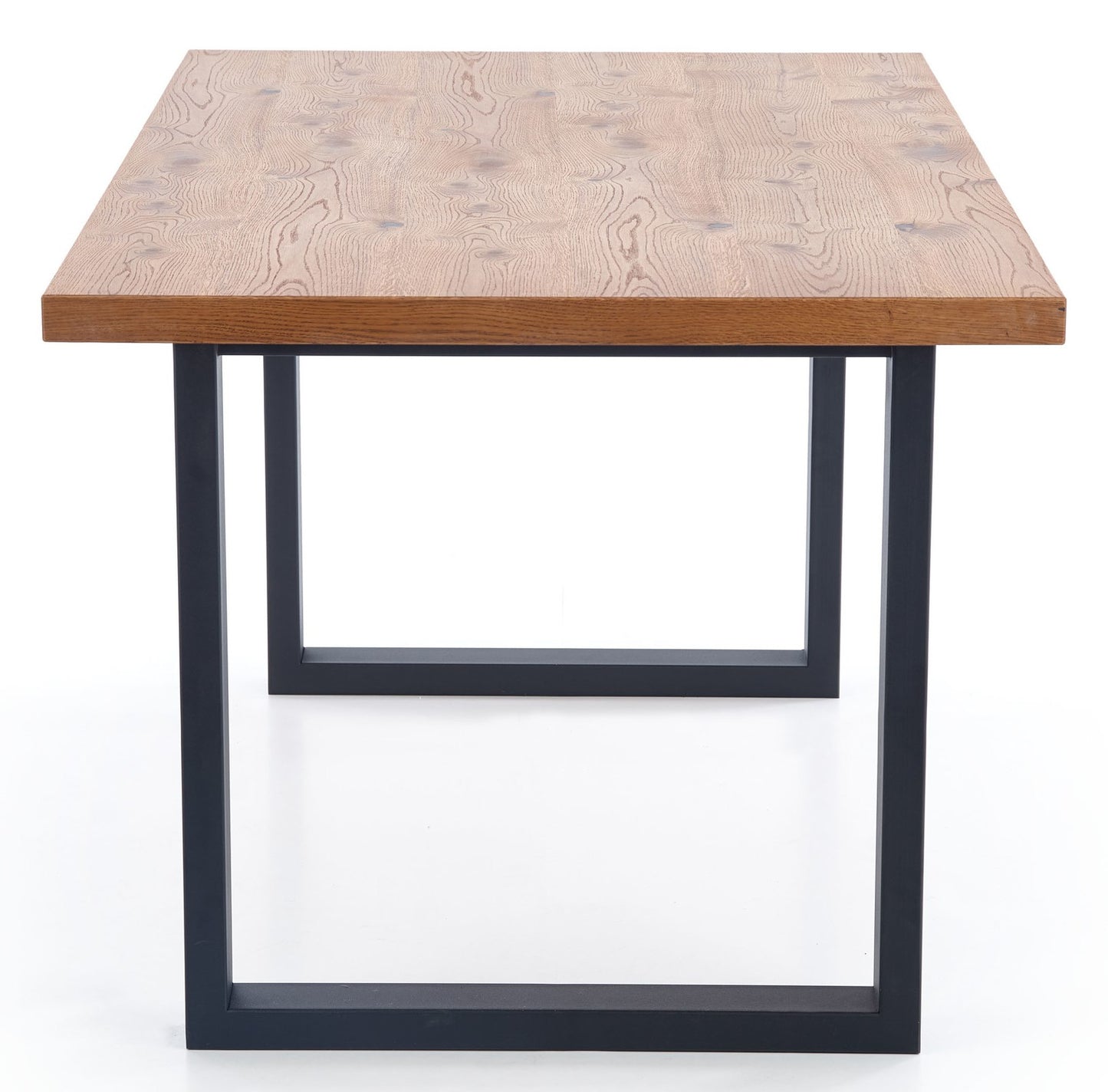 Kitchen Table East Calcutta | size: Length: 90cm, Width: 250cm, Height: 76cm | color: Black/Oak | image: 6 | variant: 1006869