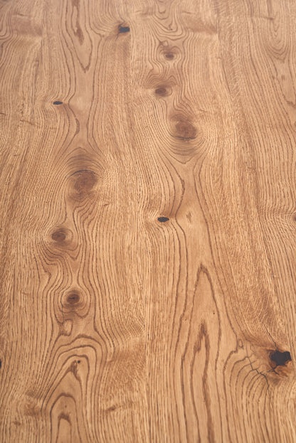 Kitchen Table East Calcutta | size: Length: 90cm, Width: 250cm, Height: 76cm | color: Black/Oak | image: 8 | variant: 1006869