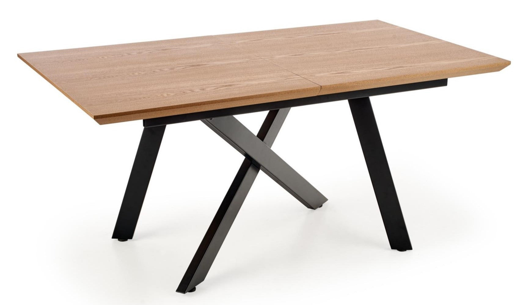 Kitchen Table East Doha | size: Length: 90cm, Width: 200cm, Height: 76cm | color: Black/Oak | image: 1 | variant: 1006854