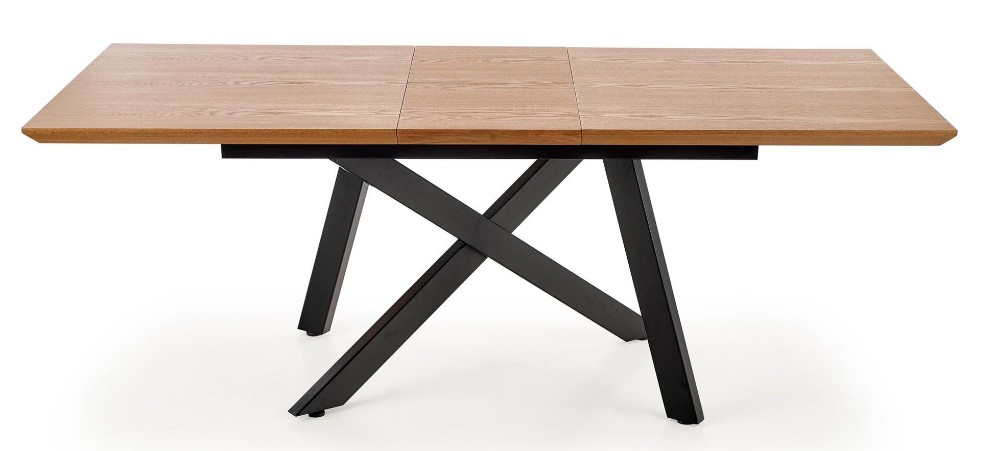 Kitchen Table East Doha | size: Length: 90cm, Width: 200cm, Height: 76cm | color: Black/Oak | image: 6 | variant: 1006854