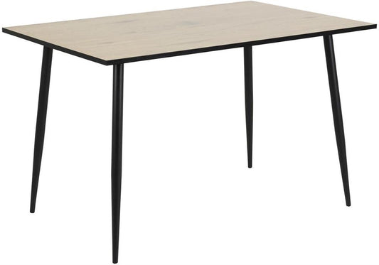 Kitchen Table East Ferndale | size: Length: 120cm, Width: 80cm, Height: 75cm | color: Oak | image: 1 | variant: 1006008