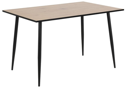 Kitchen Table East Ferndale | size: Length: 80cm, Width: 120cm, Height: 72cm | color: Oak | image: 0 | variant: 1006498