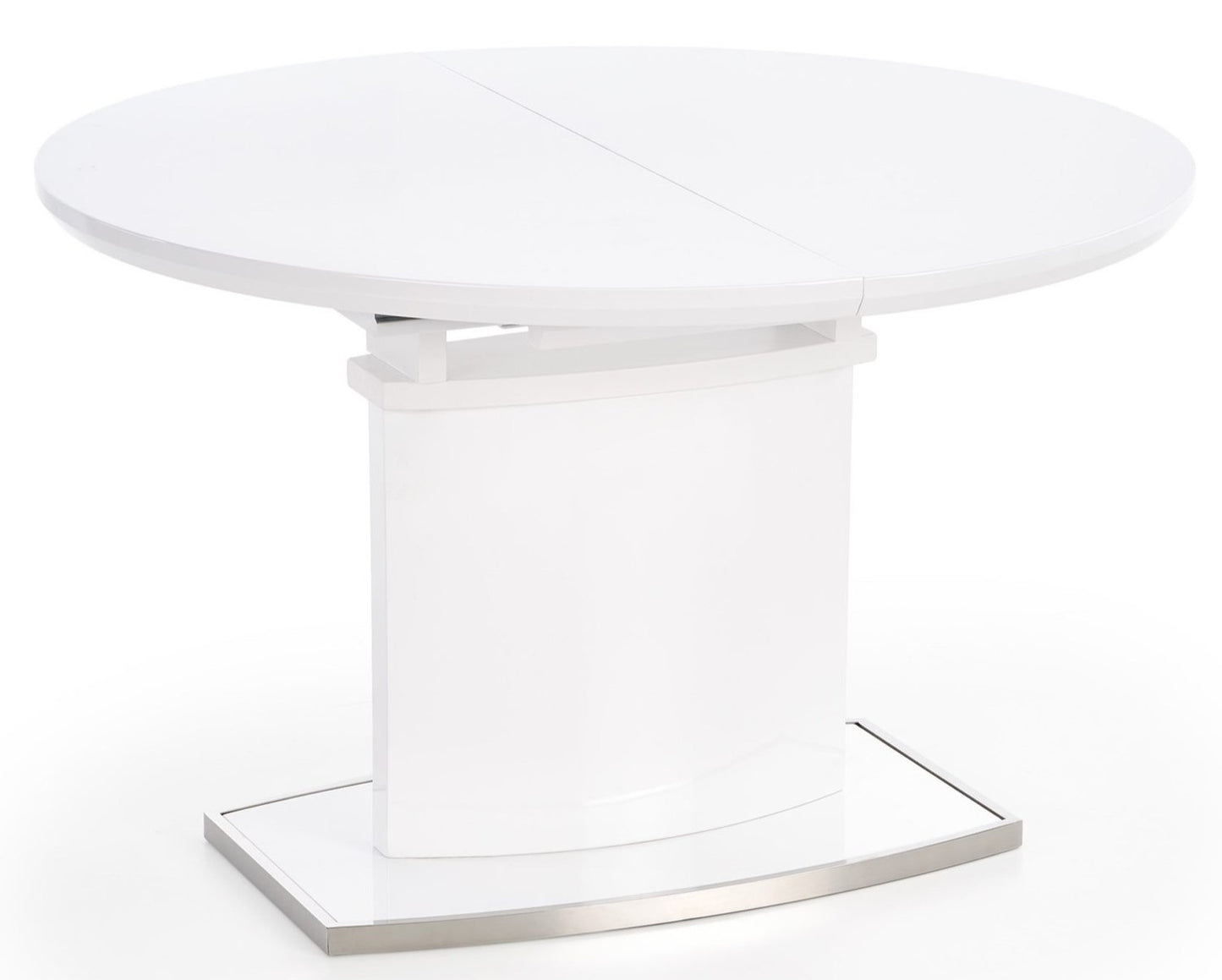 Kitchen Table East Hyderabad | size: Length: 120cm, Width: 160cm, Height: 76cm, Diameter: 120cm | color: White | image: 1 | variant: 1006870