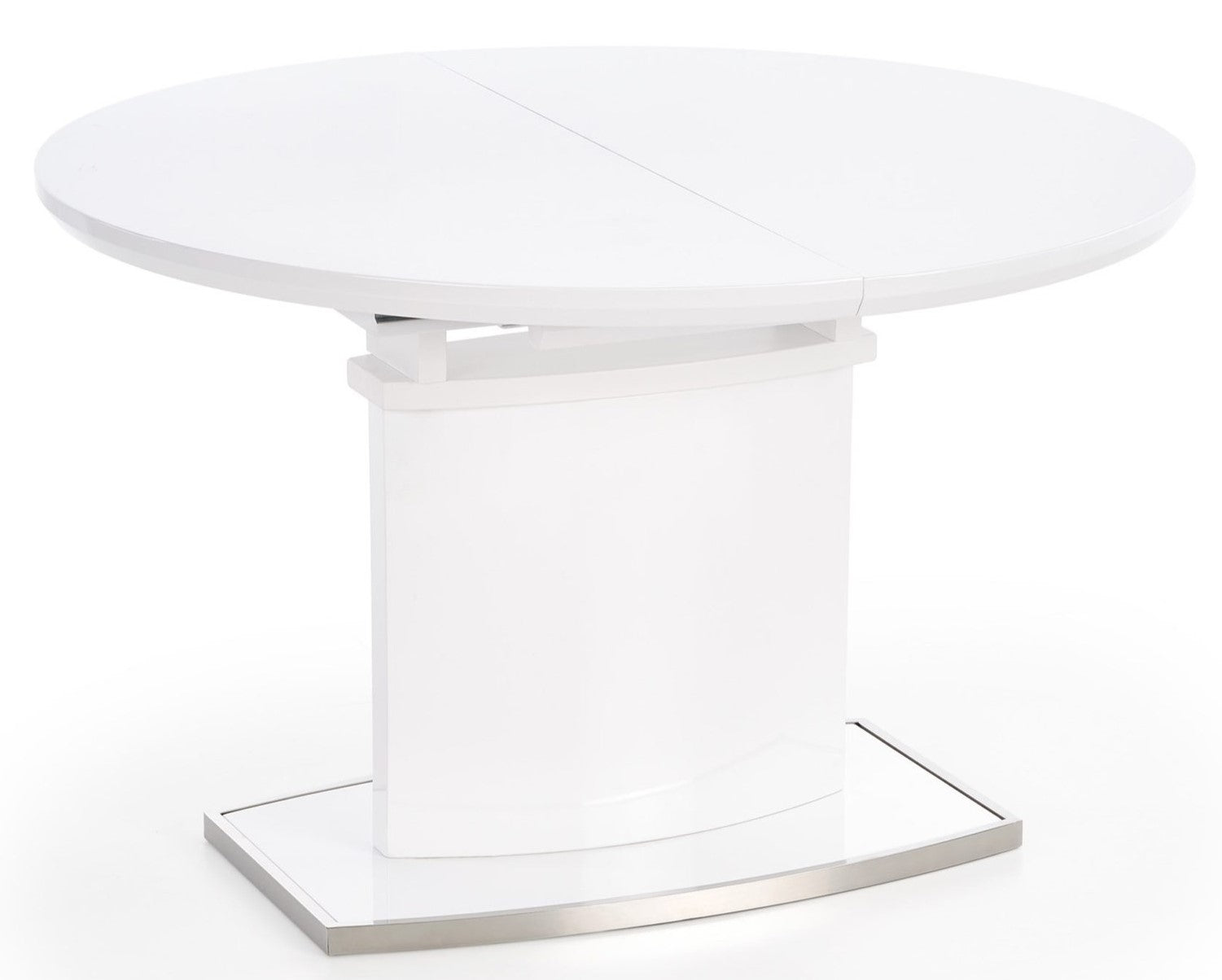 Kitchen Table East Hyderabad | size: Length: 120cm, Width: 160cm, Height: 76cm, Diameter: 120cm | color: White | image: 1 | variant: 1006870
