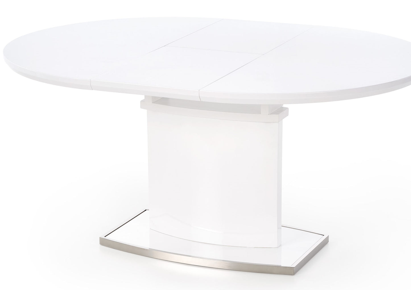 Kitchen Table East Hyderabad | size: Length: 120cm, Width: 160cm, Height: 76cm, Diameter: 120cm | color: White | image: 2 | variant: 1006870