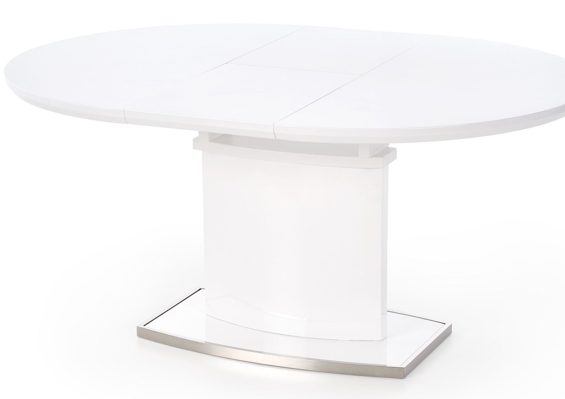 Kitchen Table East Hyderabad | size: Length: 120cm, Width: 160cm, Height: 76cm, Diameter: 120cm | color: White | image: 2 | variant: 1006870