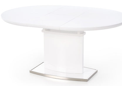 Kitchen Table East Hyderabad | size: Length: 120cm, Width: 160cm, Height: 76cm, Diameter: 120cm | color: White | image: 2 | variant: 1006870