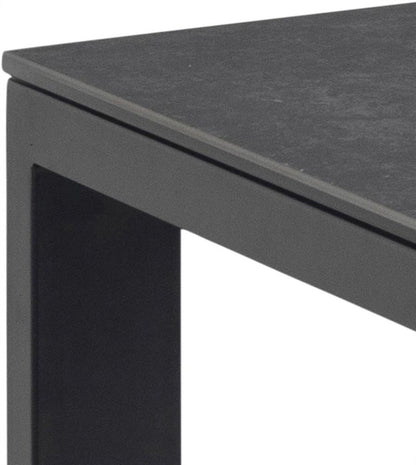 Kitchen Table East Klaipeda | size: Length: 90cm, Width: 200cm, Height: 75cm | color: Black | image: 4 | variant: 1005991