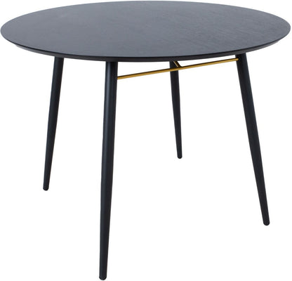 Kitchen Table East Knighton | size: Length: 100cm, Width: 100cm, Height: 75cm, Diameter: 100cm | color: Black | image: 2 | variant: 1005829