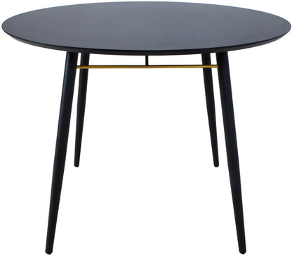 Kitchen Table East Knighton | size: Length: 100cm, Width: 100cm, Height: 75cm, Diameter: 100cm | color: Black | image: 3 | variant: 1005829