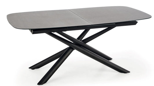 Kitchen Table East Marrakech | size: Length: 95cm, Width: 240cm, Height: 77cm | color: Black/Grey | image: 1 | variant: 1006878