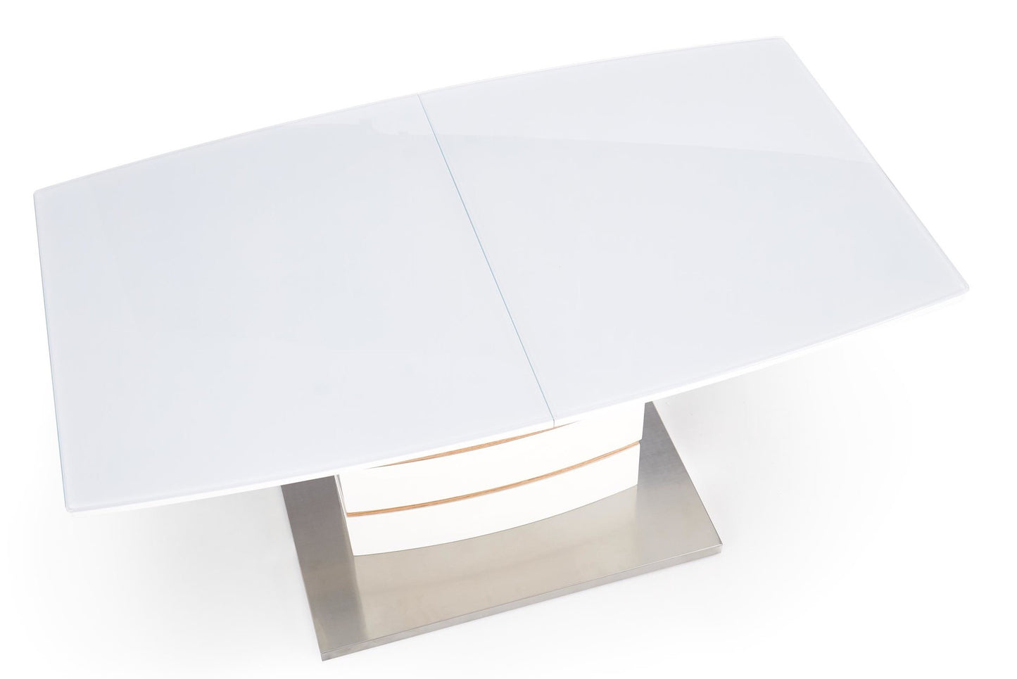 Kitchen Table East Medina | size: Length: 80cm, Width: 180cm, Height: 76cm | color: White/Oak | image: 8 | variant: 1006856