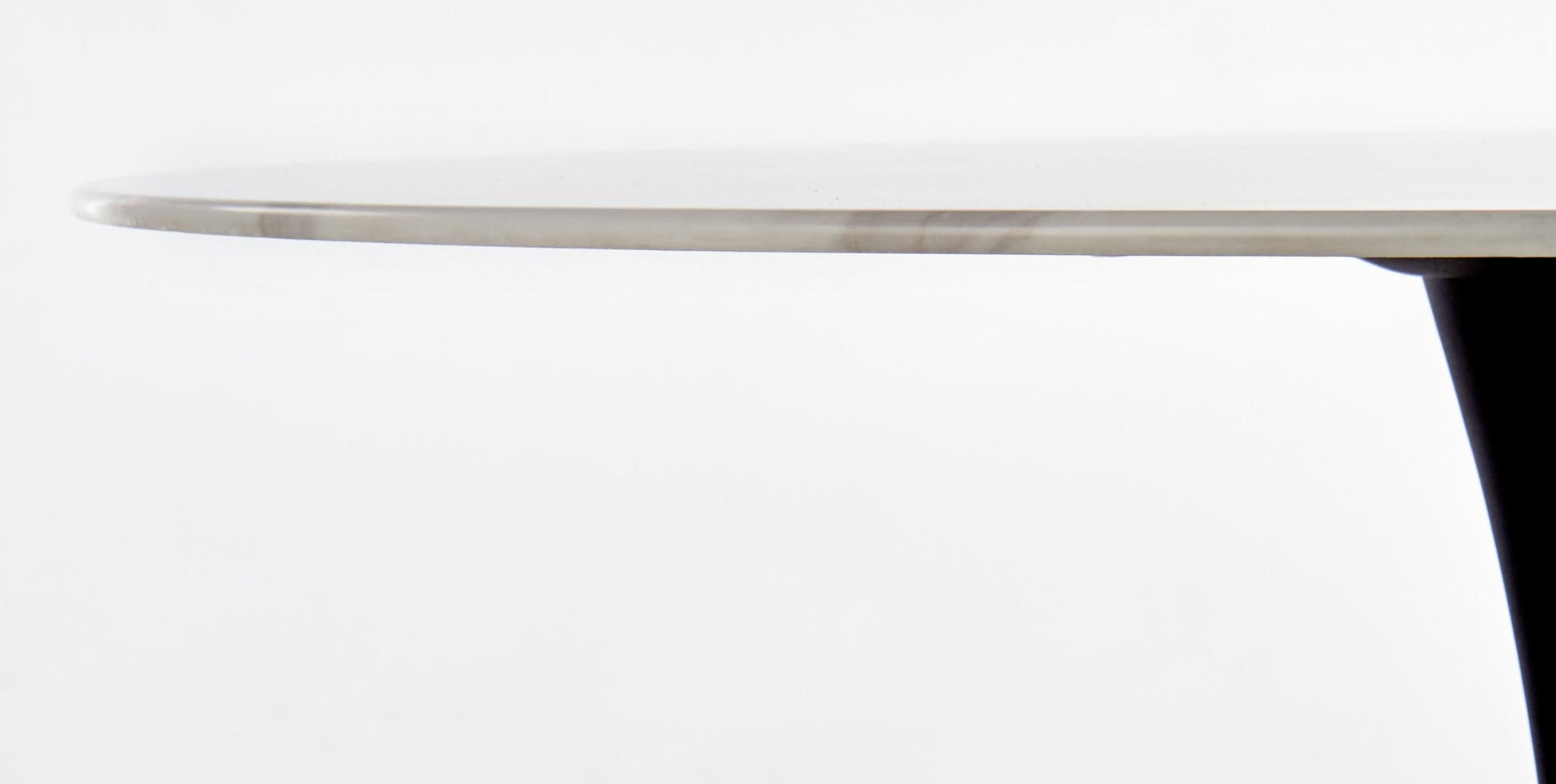 Kitchen Table East New Orleans | size: Length: 90cm, Width: 90cm, Height: 72cm, Diameter: 90cm | color: White/Marble/Black | image: 8 | variant: 1006797