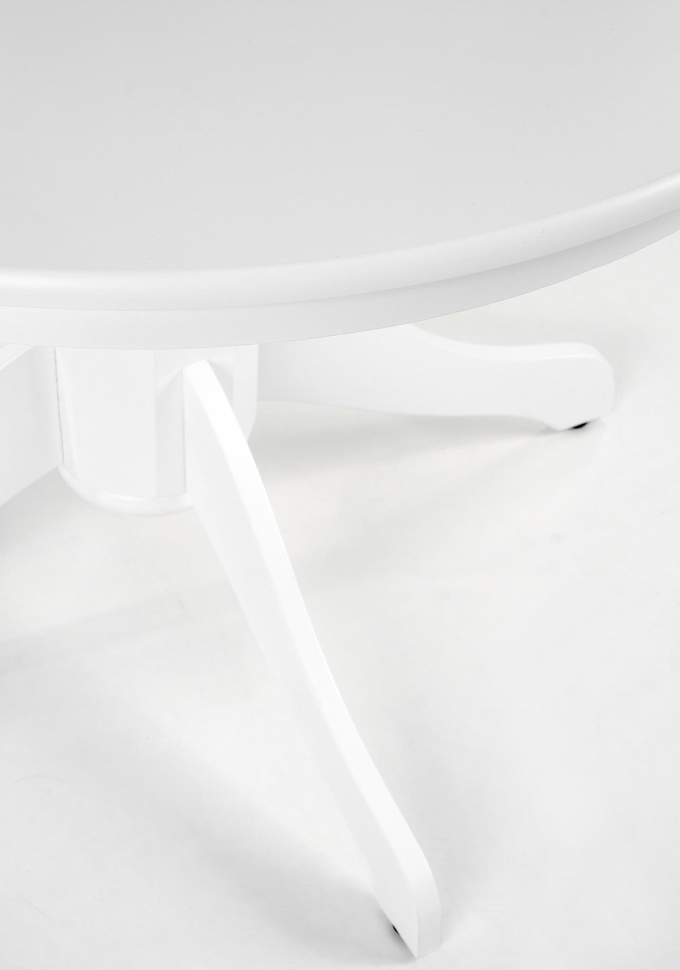 Kitchen Table East Osaka | size: Length: 106cm, Width: 106cm, Height: 75cm, Diameter: 106cm | color: White | image: 7 | variant: 1006799