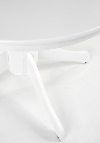 Kitchen Table East Osaka | size: Length: 106cm, Width: 106cm, Height: 75cm, Diameter: 106cm | color: White | image: 7 | variant: 1006799