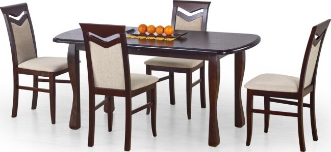 Kitchen Table East Pittsburgh | size: Length: 80cm, Width: 200cm, Height: 75cm | color: Brown | image: 6 | variant: 1006805
