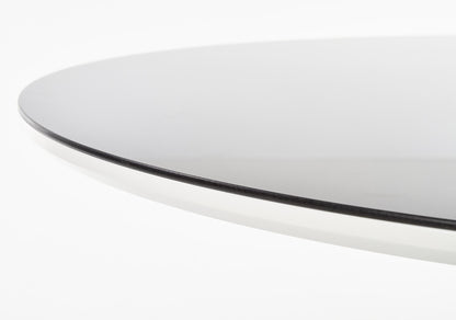 Kitchen Table East Portland | size: Length: 120cm, Width: 120cm, Height: 76cm, Diameter: 120cm | color: White/Black | image: 5 | variant: 1006806