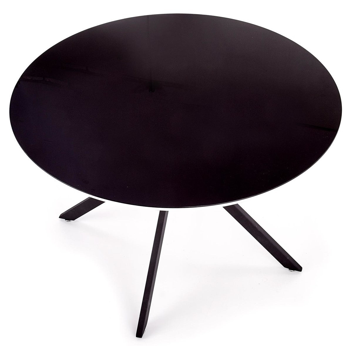 Kitchen Table East Portland | size: Length: 120cm, Width: 120cm, Height: 76cm, Diameter: 120cm | color: White/Black | image: 6 | variant: 1006806