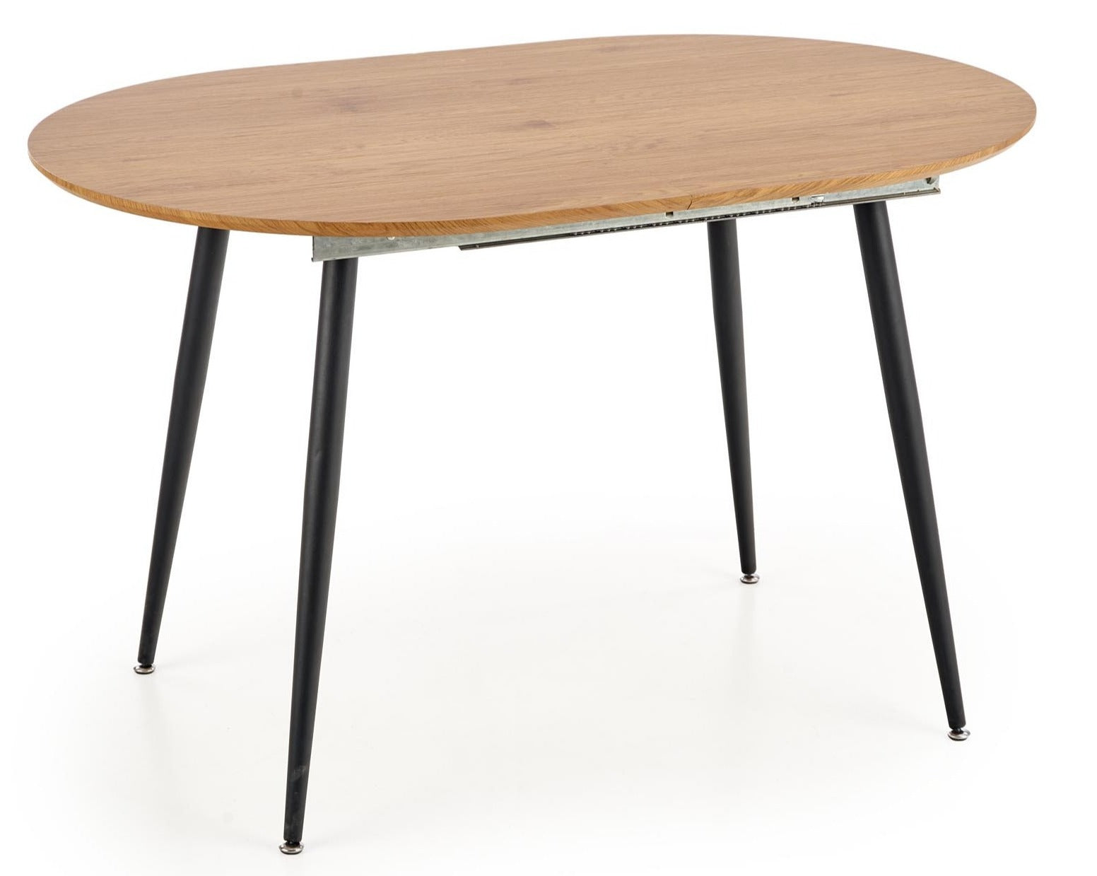 Kitchen Table East Quebec | size: Length: 80cm, Width: 160cm, Height: 74cm | color: Black/Oak | image: 1 | variant: 1006807