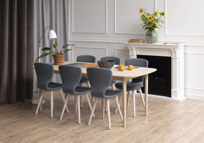 Kitchen Table East Salerno | size: Length: 100cm, Width: 210cm, Height: 75cm | color: Oak | image: 2 | variant: 1006501