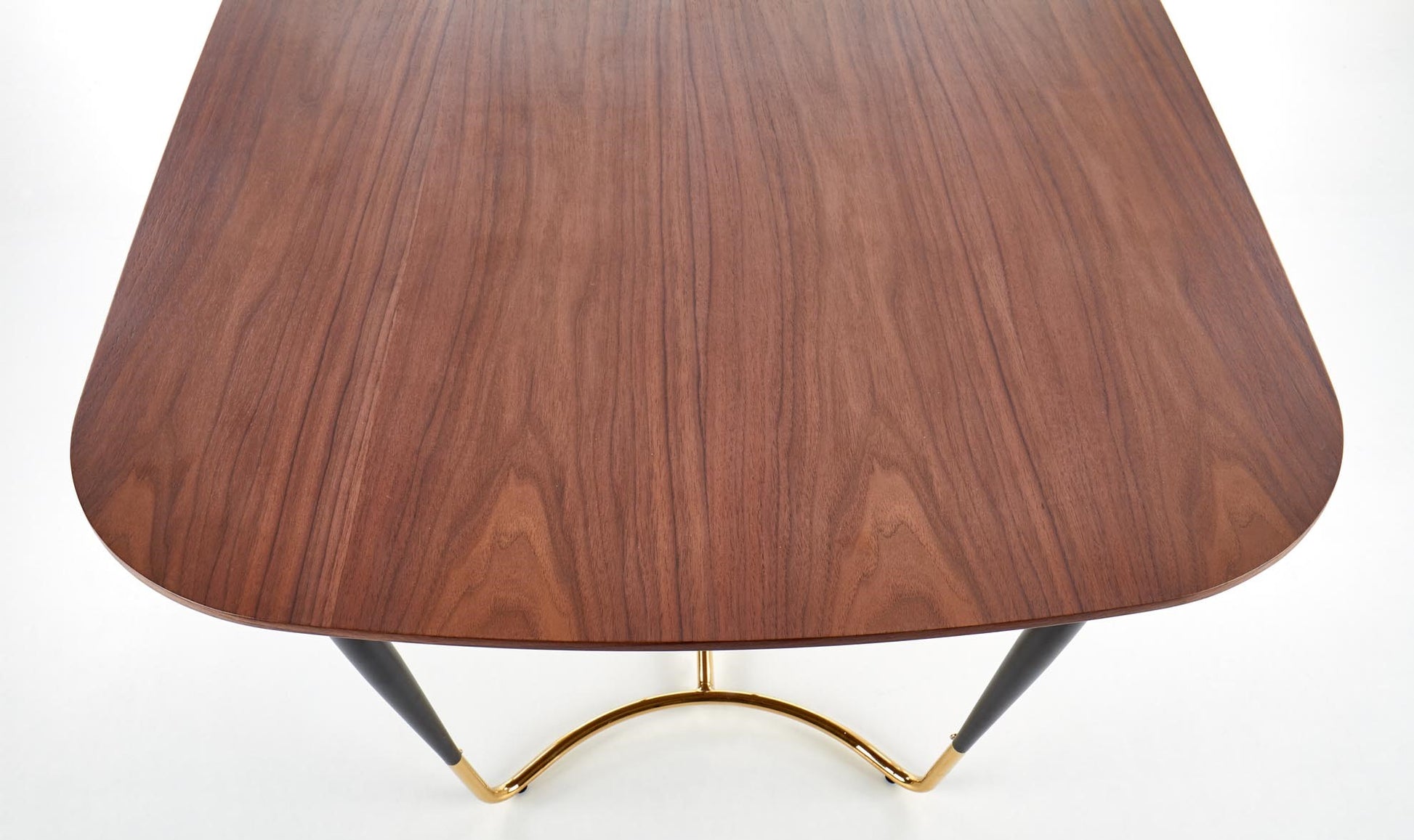 Kitchen Table East Sharjah | size: Length: 90cm, Width: 180cm, Height: 76cm | color: Black/Walnut | image: 7 | variant: 1006847