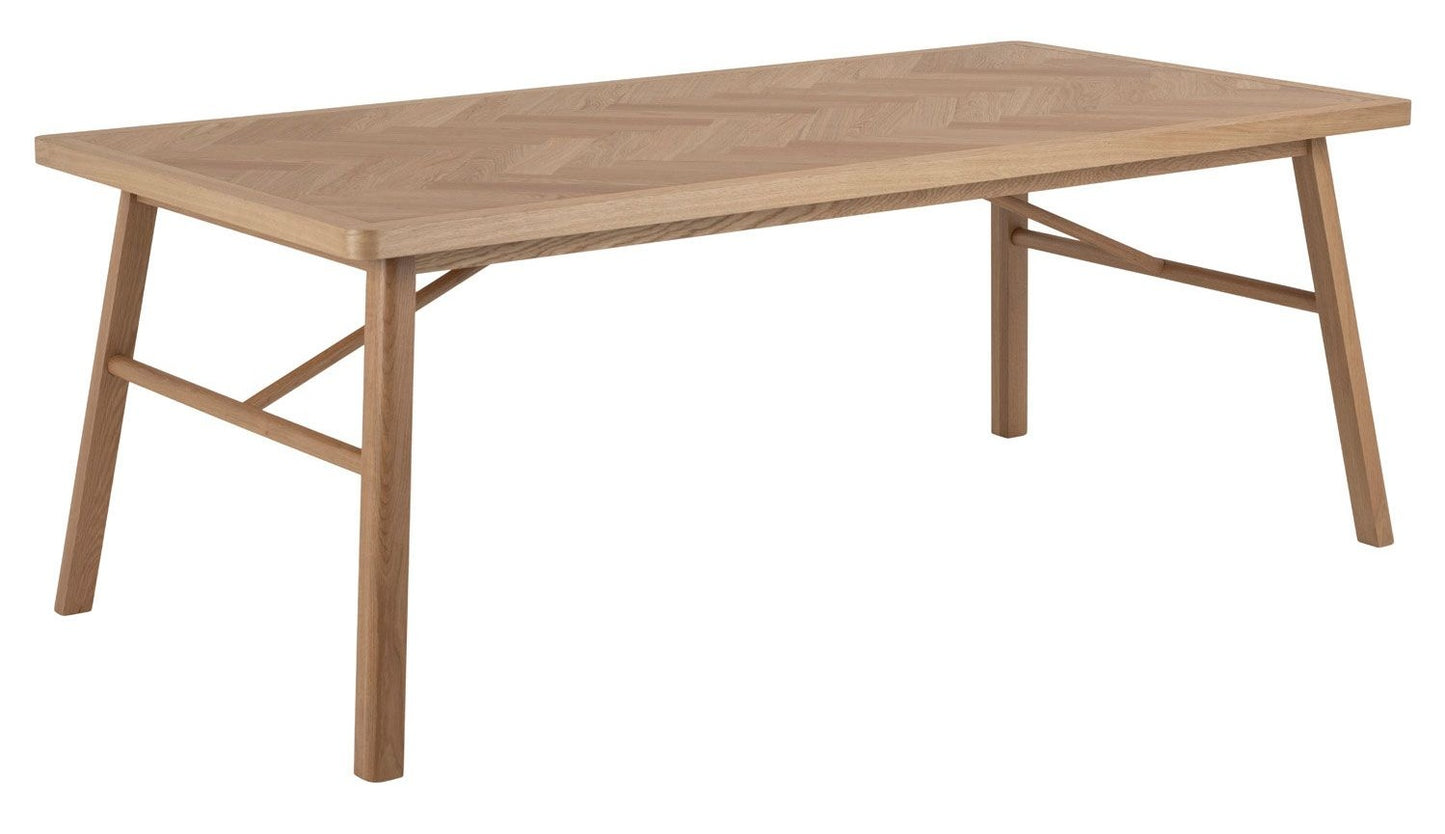 Kitchen Table East Siracusa | size: Length: 100cm, Width: 200cm, Height: 75cm | color: Beige | image: 0 | variant: 1006512