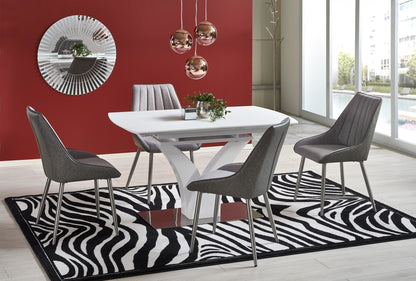 Kitchen Table East St Louis | size: Length: 80cm, Width: 180cm, Height: 75cm | color: White | image: 8 | variant: 1006862
