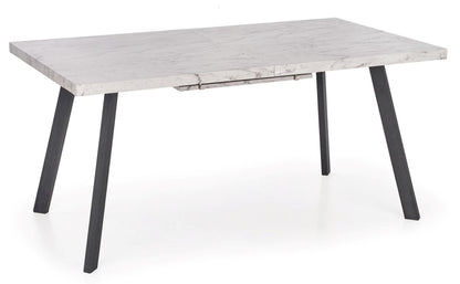 Kitchen Table East Tel Aviv | size: Length: 90cm, Width: 220cm, Height: 76cm | color: White/Marble/Black | image: 1 | variant: 1006828
